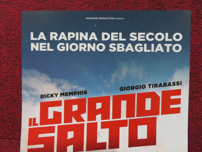 IL GRANDE SALTO ITALIAN LOCANDINA POSTER RICKY MEMPHIS GIORGIO TIRABASSI 2019