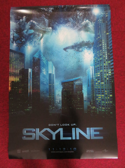 SKYLINE - A US ONE SHEET ROLLED POSTER ERIC BALFOUR SCOTTIE THOMPSON 2010