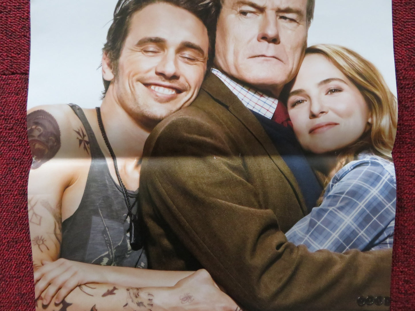 WHY HIM? ITALIAN LOCANDINA POSTER JAMES FRANCO BRYAN CRANSTON 2016