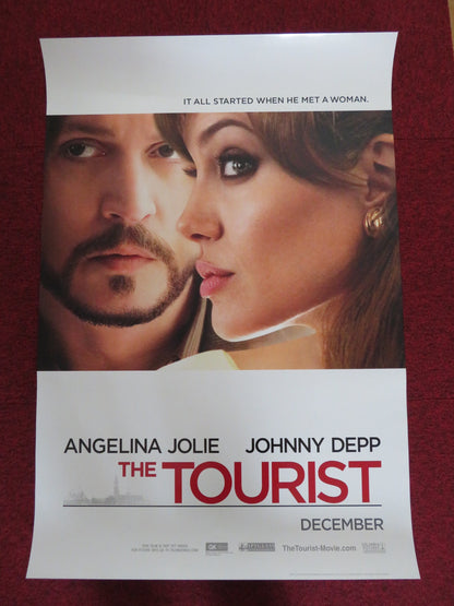 THE TOURIST US ONE SHEET ROLLED POSTER JOHNNY DEPP ANGELINA JOLIE 2010