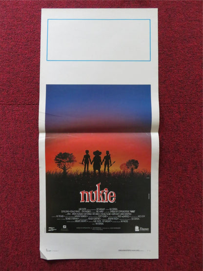 NUKIE ITALIAN LOCANDINA POSTER GLYNIS JOHNS RONALD FRANCE 1987