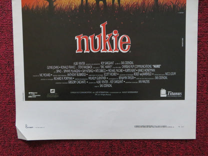 NUKIE ITALIAN LOCANDINA POSTER GLYNIS JOHNS RONALD FRANCE 1987