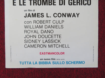 GREATEST HEROES OF THE BIBLE - JOSHUA & JERICO ITALIAN LOCANDINA POSTER 1980