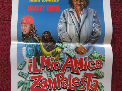 MONKEY TROUBLE ITALIAN LOCANDINA POSTER THORA BIRCH HARVEY KEITEL 1994