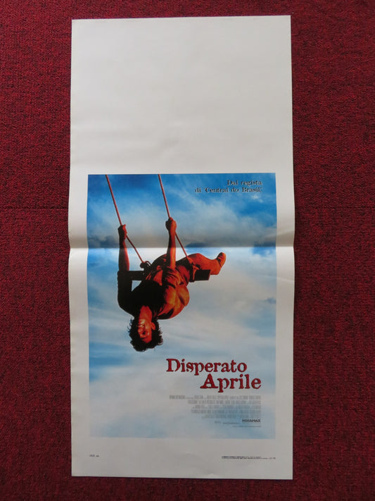 DISPERATO APRILE ITALIAN LOCANDINA POSTER JOSE DU MONT RODRIGO SANTORO 2001