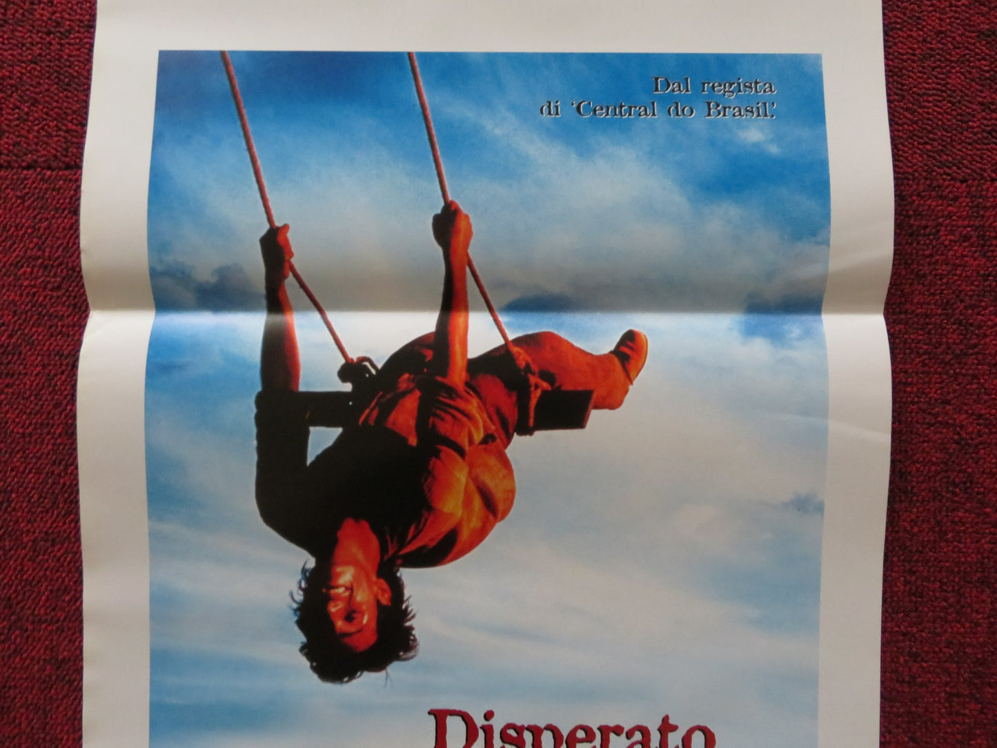 DISPERATO APRILE ITALIAN LOCANDINA POSTER JOSE DU MONT RODRIGO SANTORO 2001