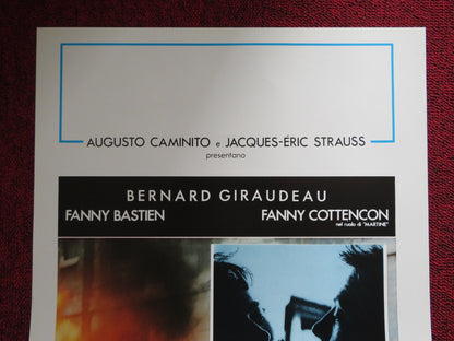 POLVERE D'ANGELO ITALIAN LOCANDINA POSTER BERNARD GIRAUDEAU FANNY BASTIEN 1988