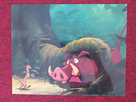 THE LION KING - E LOBBY CARD DISNEY ROWAN ATKINSON JAMES EARL JONES 1994