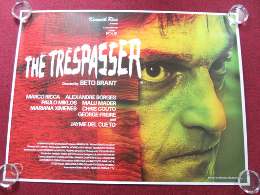 THE TRESPASSER UK QUAD (30"x 40") ROLLED POSTER MARCO RICCA BORGES 2001