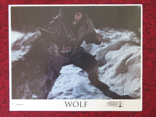 WOLF - 1 LOBBY CARD JACK NICHOLSON MICHELLE PFEIFFER 1994