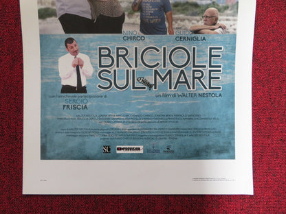 BRICIOLE SUL MARE ITALIAN LOCANDINA POSTER WALTER NESTOLA LORENA NOCE 2016