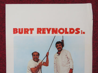 THE END ITALIAN LOCANDINA POSTER BURT REYNOLDS DOM DELUISE 1978