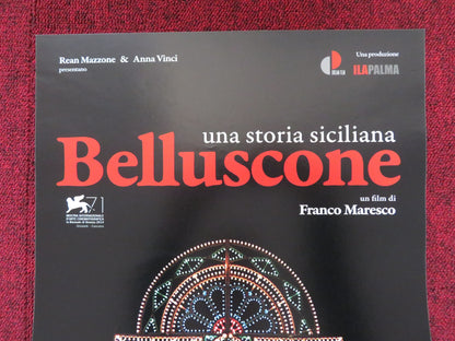 BELLUSCONE UNA STORIA SICILIANA ITALIAN LOCANDINA POSTER CICCIO MIRA  2014