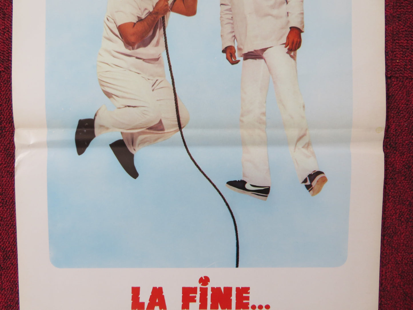 THE END ITALIAN LOCANDINA POSTER BURT REYNOLDS DOM DELUISE 1978