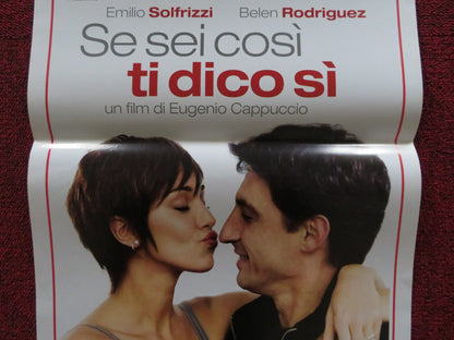 SE SEI COSI TI DICO SI ITALIAN LOCANDINA POSTER EMILIO SOLFRIZZI B. RODRIGUEZ