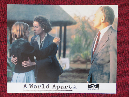 A WORLD APART - F LOBBY CARD BARBARA HERSHEY TIM ROTH 1988