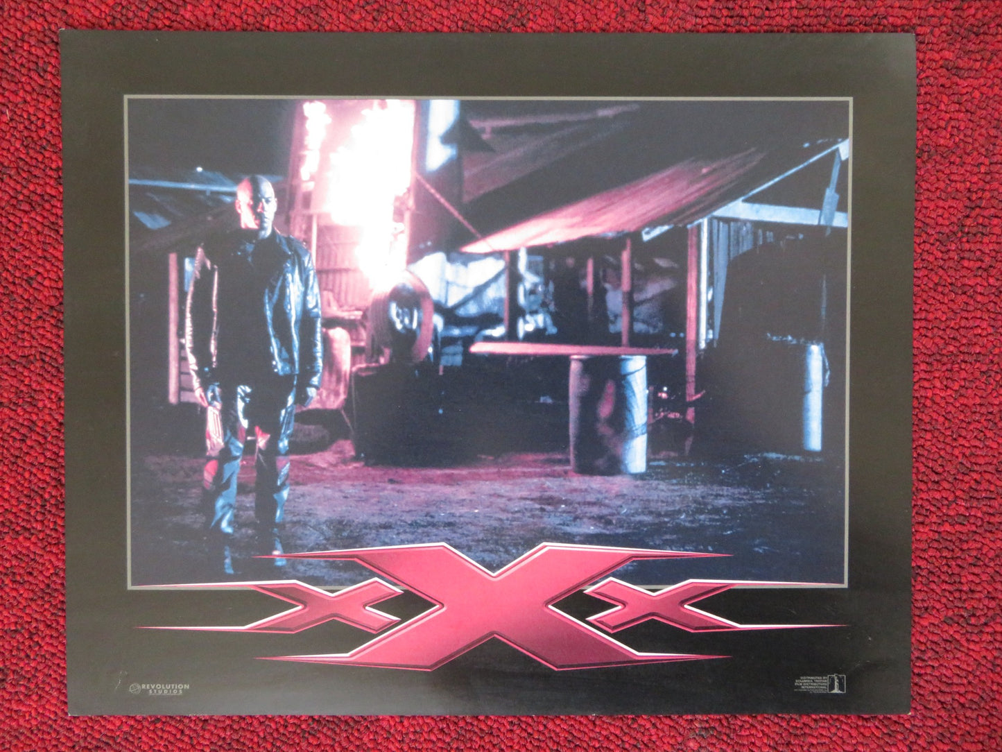 XXX - A LOBBY CARD VIN DIESEL ASIA ARGENTO 2002