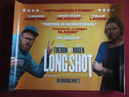 LONG SHOT UK QUAD (30"x 40") ROLLED POSTER SETH ROGEN CHARLIZE THERON 2019