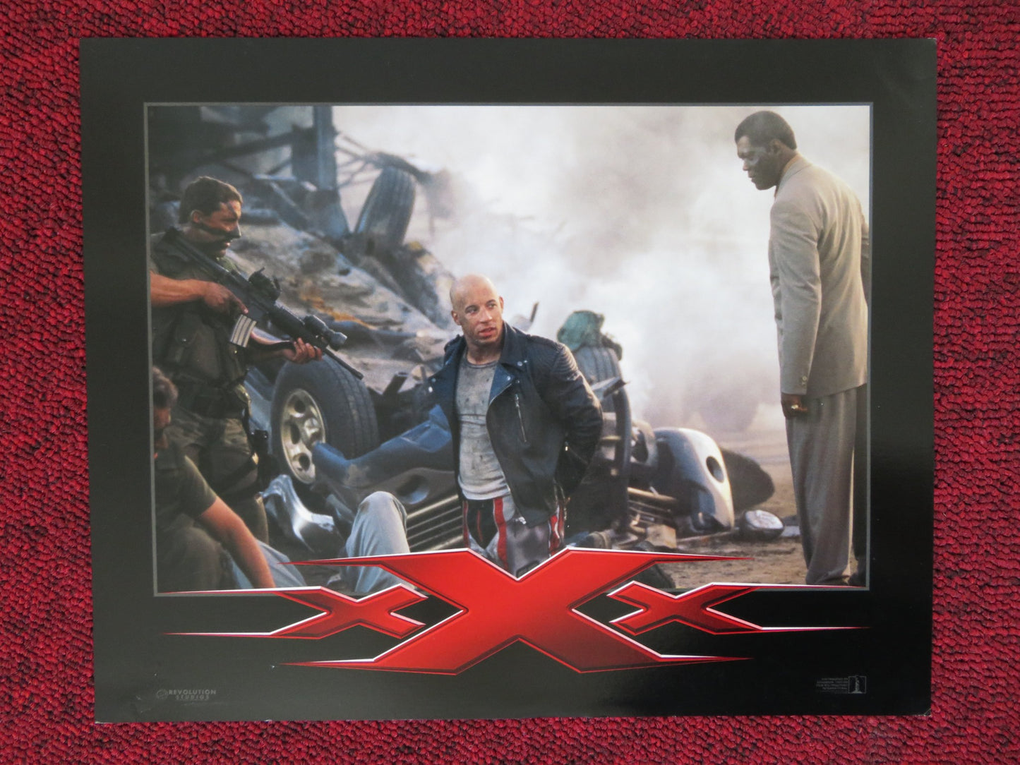 XXX - D LOBBY CARD VIN DIESEL ASIA ARGENTO 2002