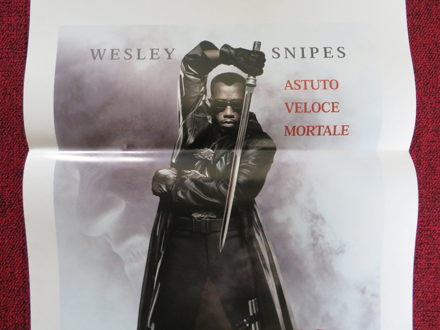 BLADE II ITALIAN LOCANDINA POSTER WESLEY SNIPES RON PERLMAN 2002