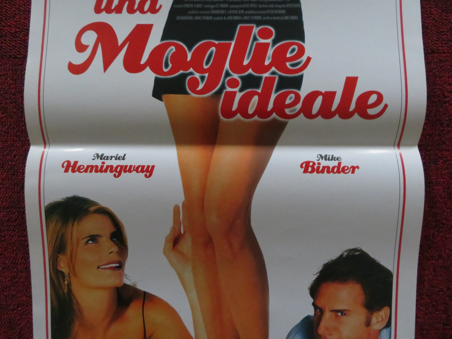 UNA MAGLIE IDEALE ITALIAN LOCANDINA POSTER MIKE BINDER MARIEL HEMINGWAY 1999