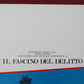 IL FASCINO DEL DELITTO ITALIAN LOCANDINA POSTER PATRICK DEWAERE M. BOYER 1980