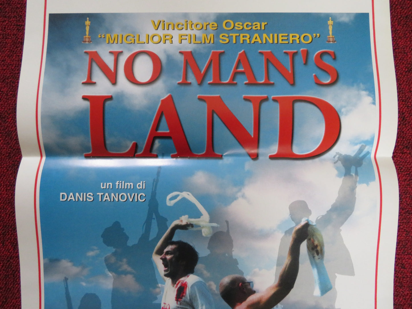 NO MANS LAND ITALIAN LOCANDINA POSTER BRANKO DJURIC RENE BITORAJAC 2001