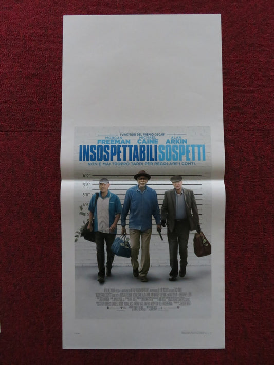 INSOSPETTABILI SOSPETTI ITALIAN LOCANDINA POSTER MORGAN FREEMAN MICHAEL CAINE