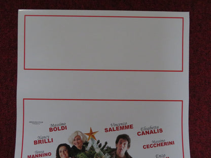 ANATALE MISPOSO ITALIAN LOCANDINA POSTER MASSIMO BOLDI NANCY BRILLI 2010