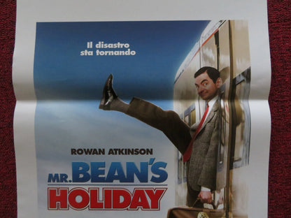 MR BEAN'S HOLIDAY ITALIAN LOCANDINA POSTER ROWAN ATKINSON STEVE PEMBERTON 2007