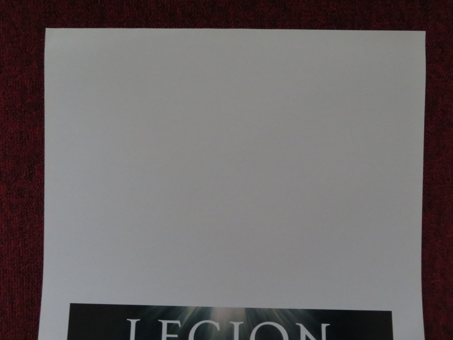 LEGION ITALIAN LOCANDINA POSTER PAUL BETTANY LUCAS BLACK 2010