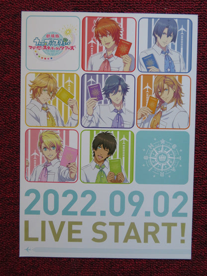 UTA NO PRINCE-SAMA JAPANESE CHIRASHI (B5) POSTER ANIME 2022