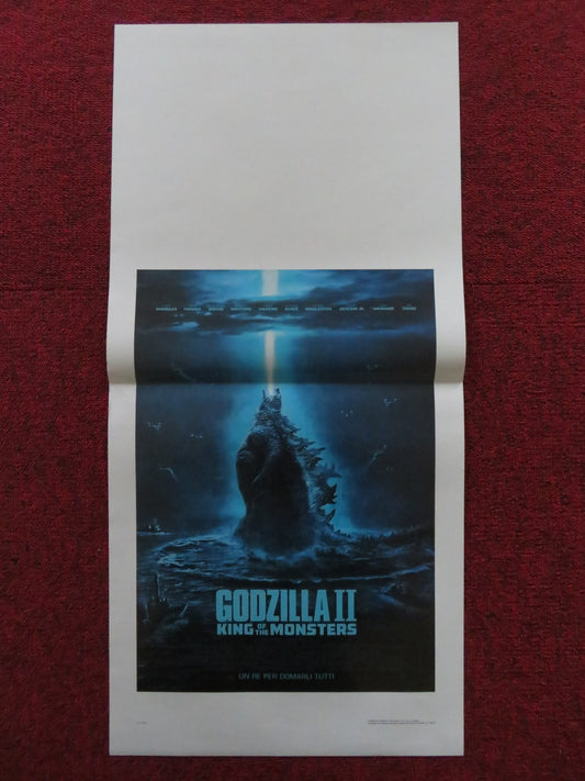 GODZILLA II: KING OF THE MONSTERS ITALIAN LOCANDINA POSTER KYLE CHANDLER 2019