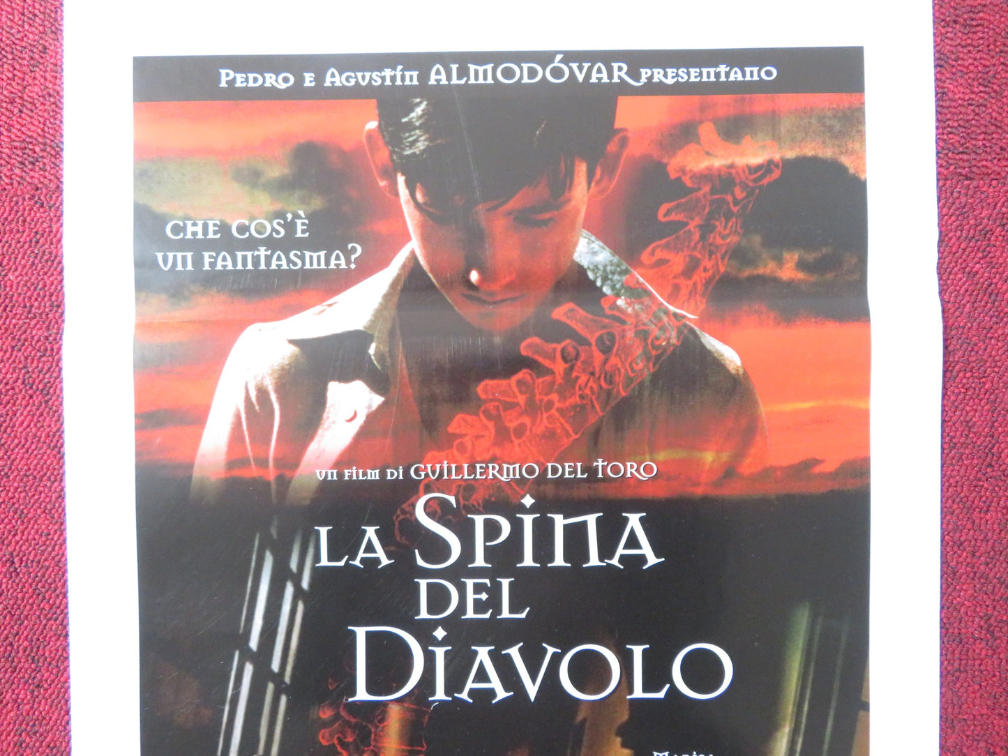 THE DEVIL'S BACKBONE ITALIAN LOCANDINA POSTER MARISA PAREDES E. NORIEGA 2001