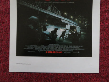 THE TOWN ITALIAN LOCANDINA POSTER BEN AFFLECK REBECCA HALL 2010