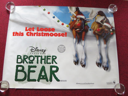 BROTHER BEAR UK QUAD (30"x 40") ROLLED POSTER DISNEY JOAQUIN PHOENIX 2003