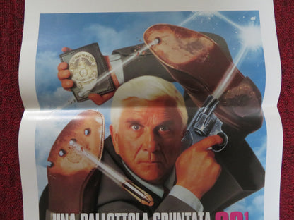 NAKED GUN 33 1/3: THE FINAL INSULT ITALIAN LOCANDINA POSTER LESLIE NIELSEN 1994