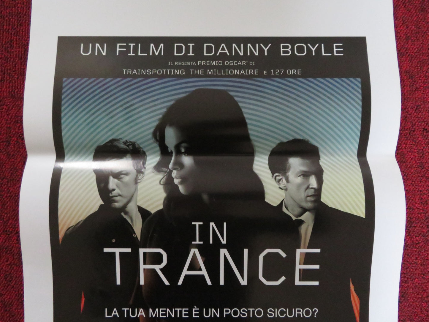 TRANCE ITALIAN LOCANDINA POSTER JAMES MCAVOY ROSARIO DAWSON 2013