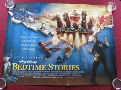 BEDTIME STORIES UK QUAD (30"x 40") ROLLED POSTER ADAM SANDLER GUY PEARCE 2008