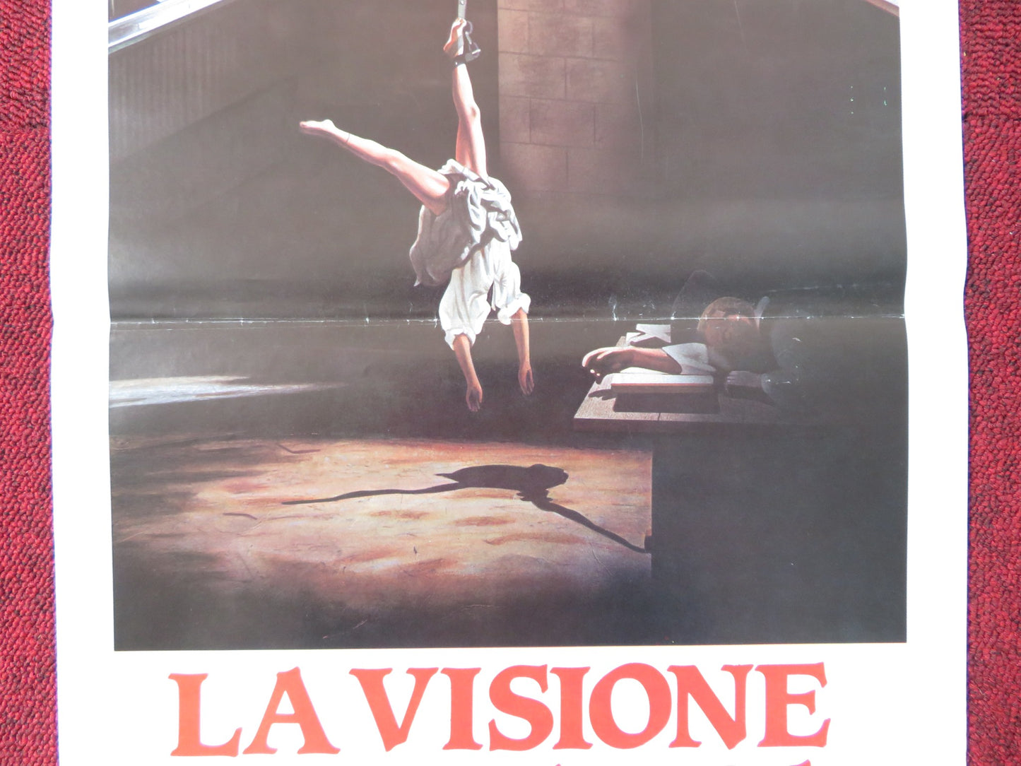 LA VISIONE DEL SABBA ITALIAN LOCANDINA POSTER BEATRICE DALLE DANIEL EZRALOW 1988