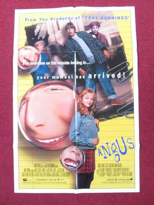 ANGUS FOLDED US ONE SHEET POSTER CHRIS OWEN GEORGE C.SCOTT 1995