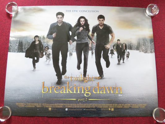 THE TWILIGHT SAGA: BREAKING DAWN - PART 2 UK QUAD (30"x 40") ROLLED POSTER 2012