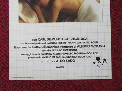 LA DISUBBIDIENZA ITALIAN LOCANDINA POSTER STEFANIA SANDRELLI 1981