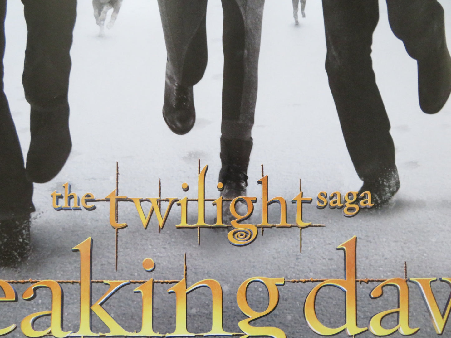 THE TWILIGHT SAGA: BREAKING DAWN - PART 2 UK QUAD (30"x 40") ROLLED POSTER 2012