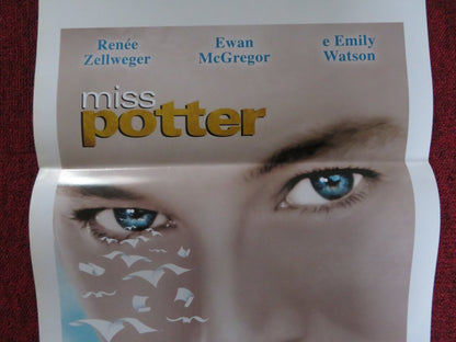 MISS POTTER ITALIAN LOCANDINA POSTER RENE ZELLWEGER EWAN MCGREGOR 2006