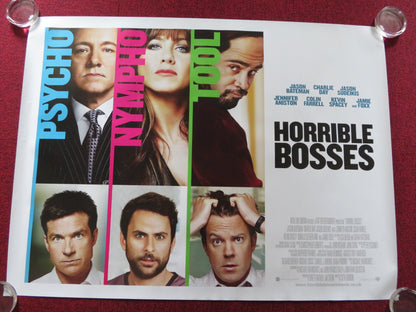 HORRIBLE BOSSES UK QUAD (30"x 40") ROLLED POSTER JASON BATEMAN J. ANISTON 2011