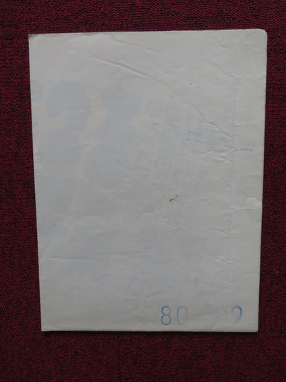 THE GONG SHOW MOVIE FOLDED US ONE SHEET POSTER CHUCK BARRIS ROBIN ALTMAN 1980