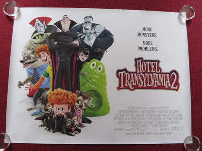 HOTEL TRANSYLVANIA 2 UK QUAD (30"x 40") ROLLED POSTER ADAM SANDLER 2015