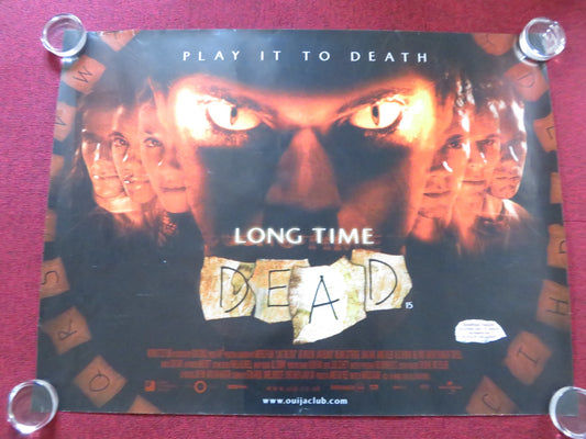 LONG TIME DEAD - A UK QUAD (30"x 40") ROLLED POSTER JOE ABSOLOM L. BELMONT 2002