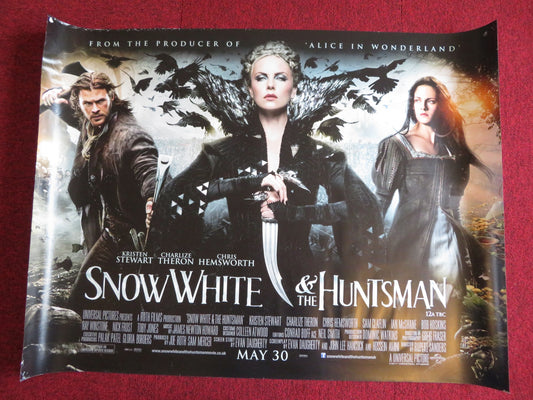 SNOW WHITE AND THE HUNTSMAN UK QUAD (30"x 40") ROLLED POSTER K. STEWART 2012